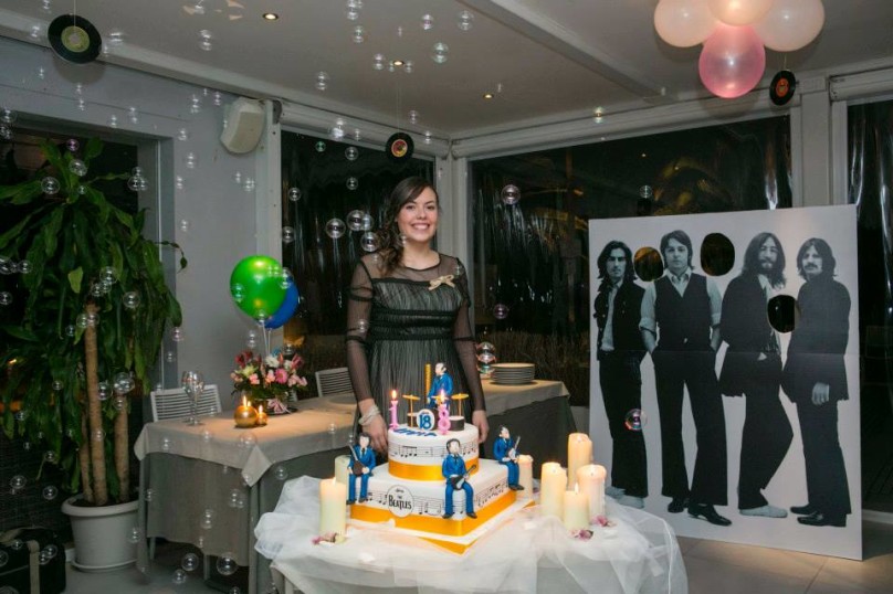 Torta sotto le…bolle di sapone!