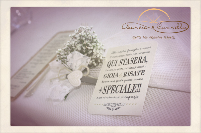 Un ringraziamento davvero speciale!