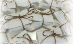 Sacchetti in pizzo bianco made in italy!