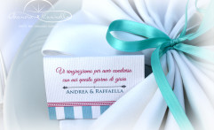 Un ringraziamento colorato e originale.