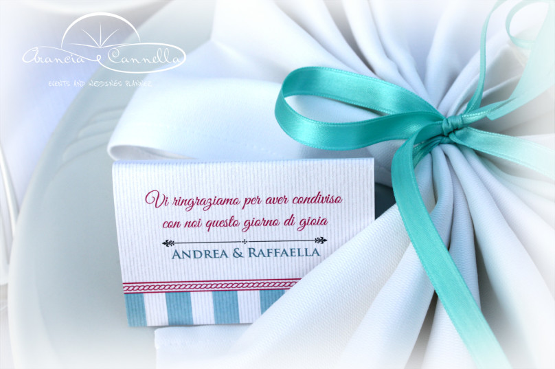 Un ringraziamento colorato e originale.
