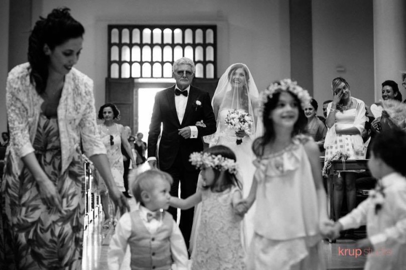 L’ingresso della sposa!