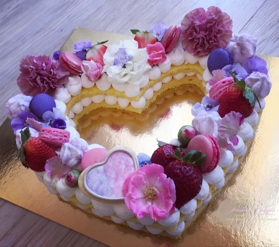 Una torta tutta speciale…per te! Buon San Valentino!